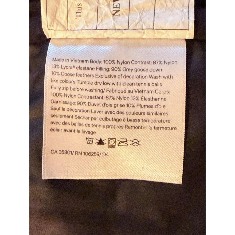 Lululemon Down For It All Vest - Black - Womens Size 10 - Picture 14 of 16